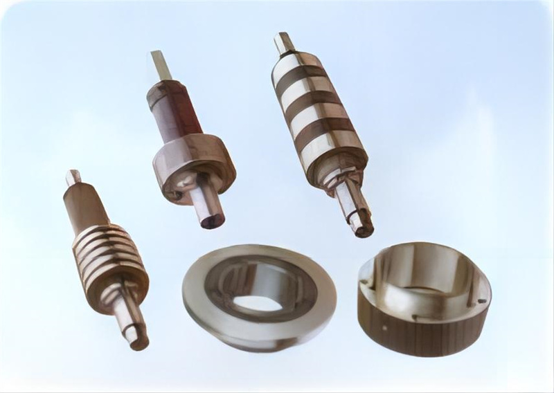 Longitudinal shear series rubber ring