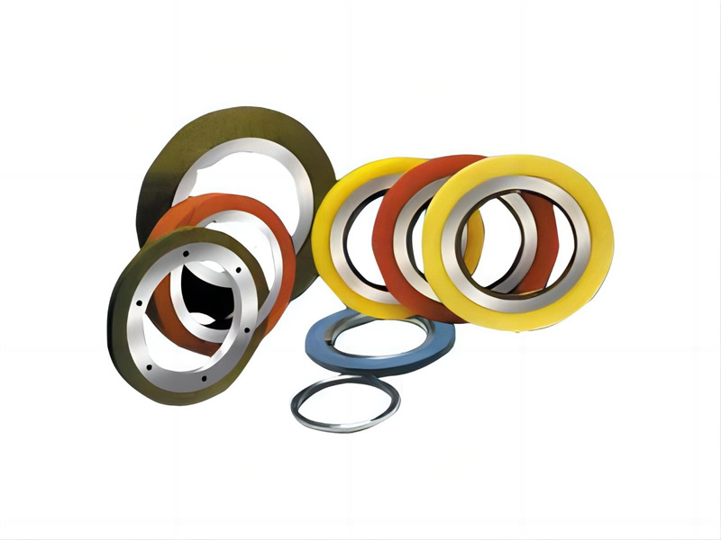 Longitudinal shear series rubber ring