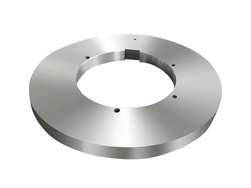 Longitudinal cutting disc series blades