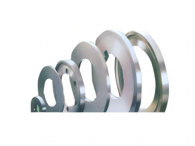 Longitudinal cutting disc series blades